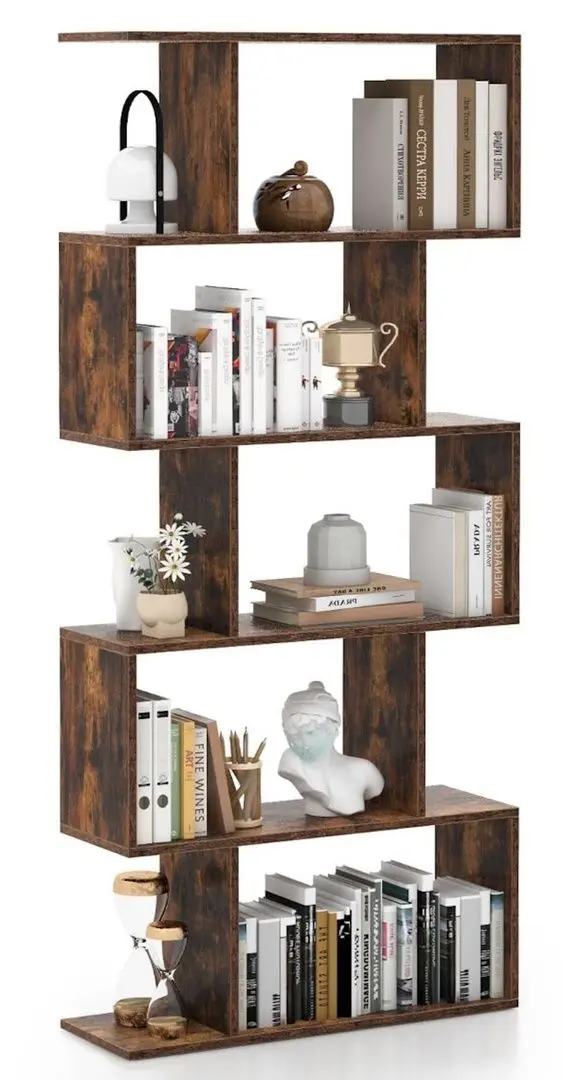 Etajera Costway CB10554CF (Brown) - 5