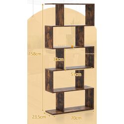 Etajera Costway CB10554CF (Brown) Thumb