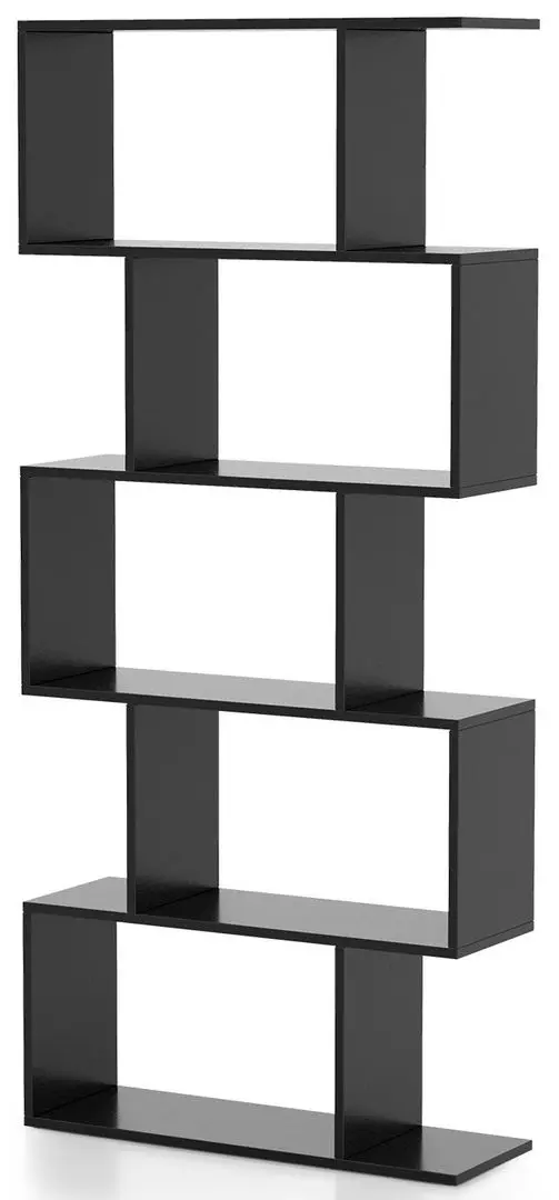 Стеллаж Costway CB10554DK (Black) - 2
