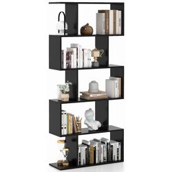 Стеллаж Costway CB10554DK (Black) Thumb