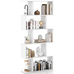 Стеллаж Costway CB10554WH (White) Thumb