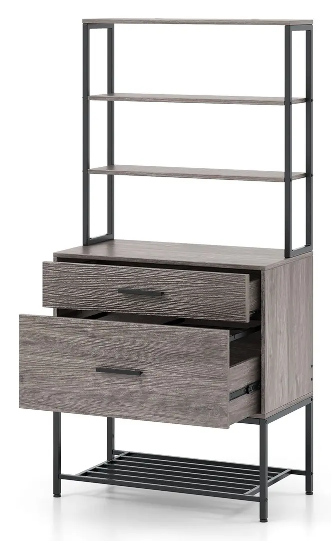 Etajera Costway CB10569GR (Grey)