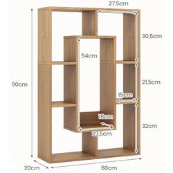 Etajera Costway CB10642NA (Natural) Thumb