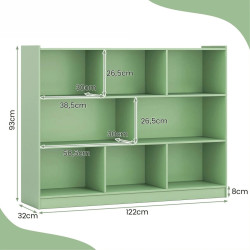 Etajera Costway CB10717OG (Green) Thumb