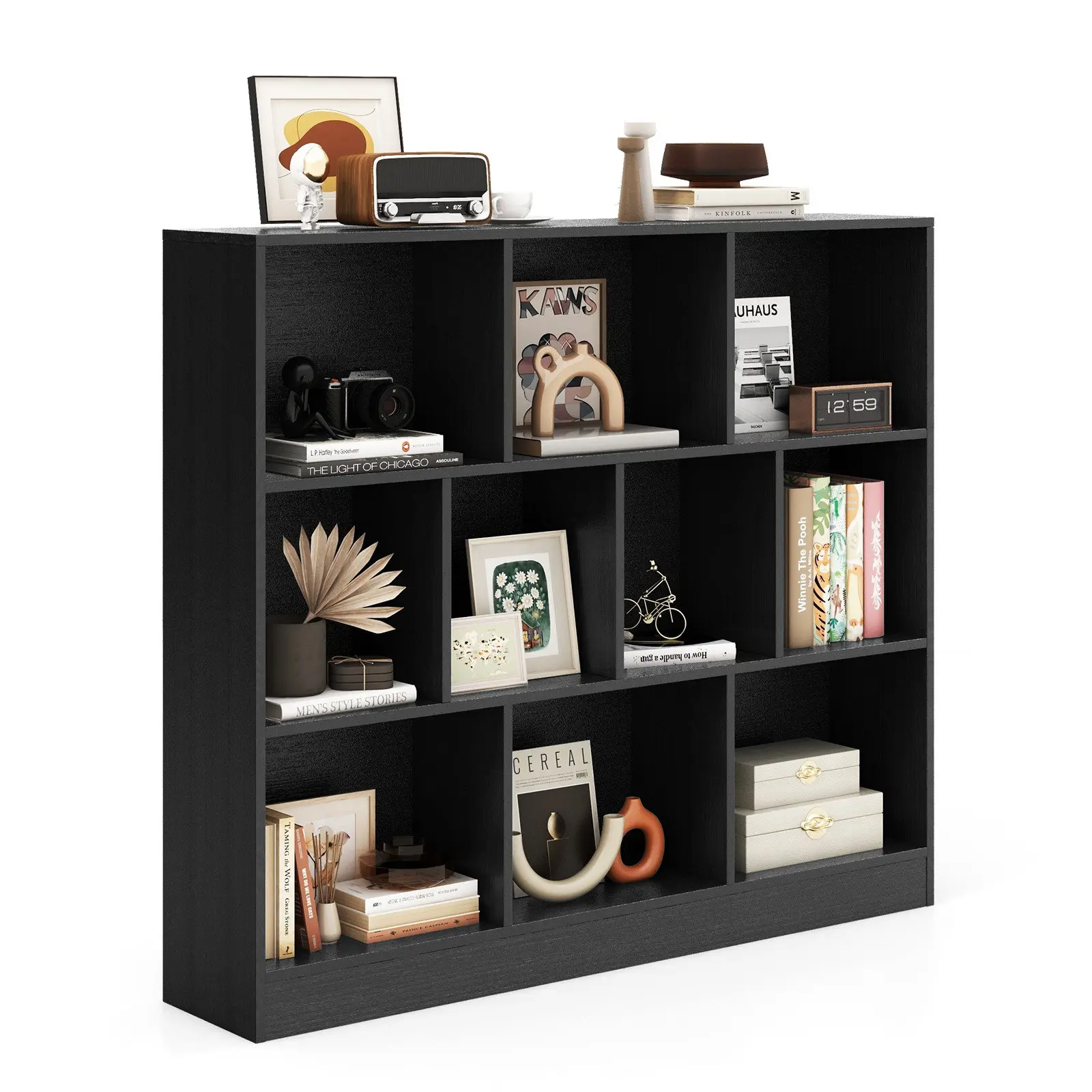 Etajera Costway CB10747DK (Black) - 2