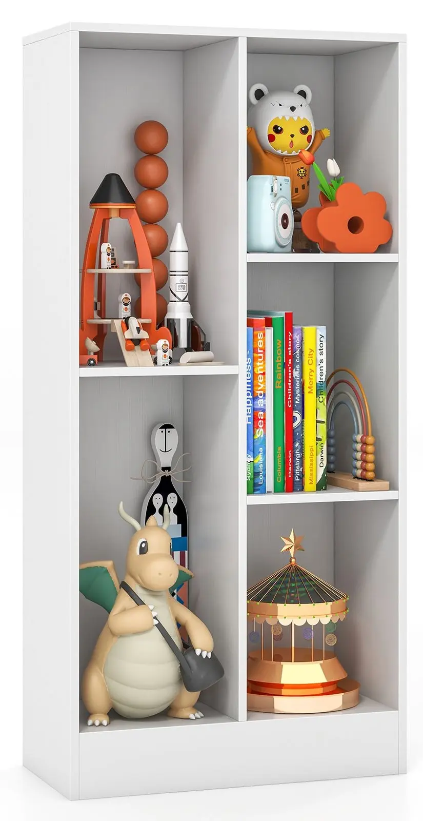 Стеллаж Costway CB10754WH (White)