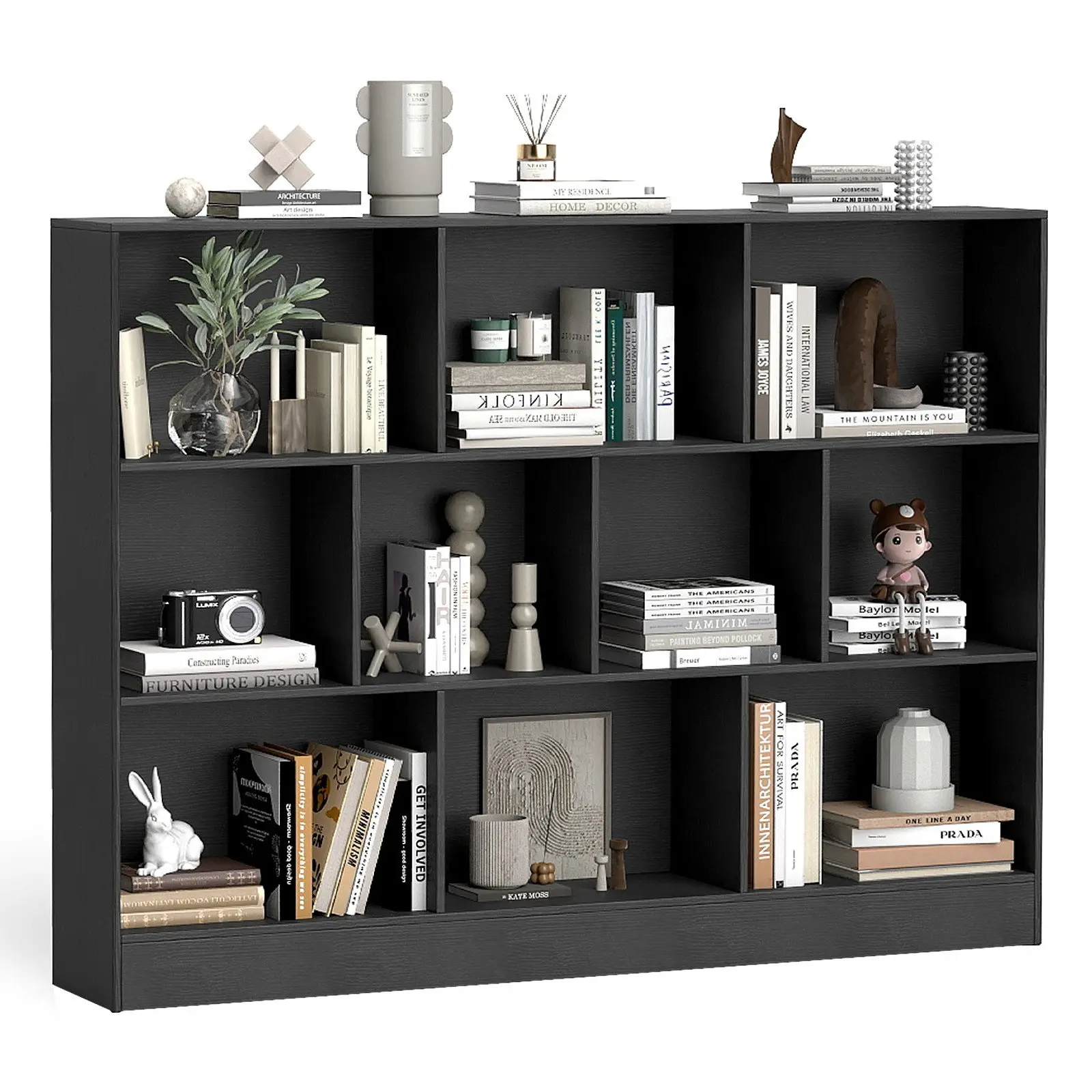 Etajera Costway CB10757DK (Black) - 2