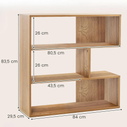 Etajera Costway CB10879NA-1 (Natural) Thumb