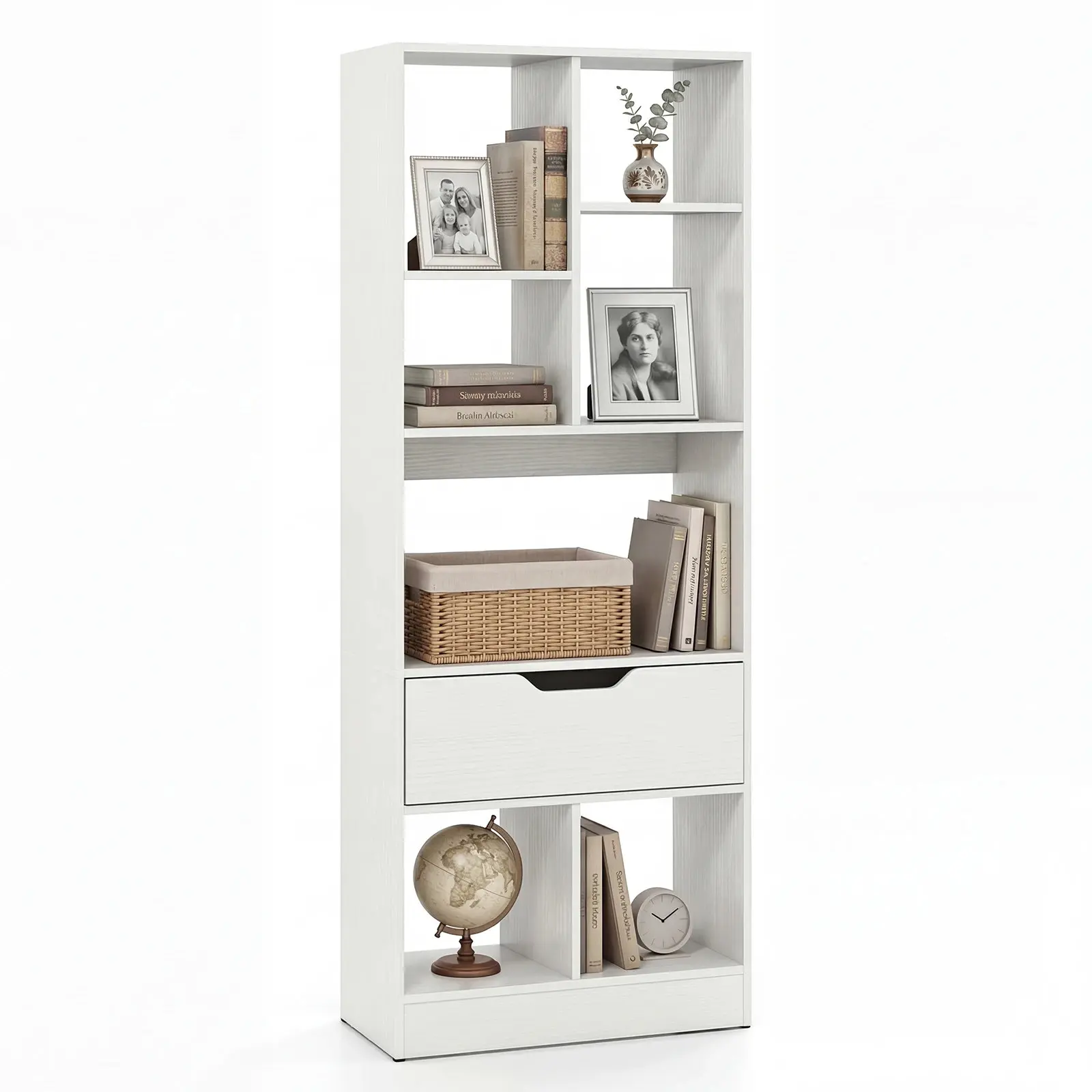 Etajera Costway CB11035WH (White) - 2