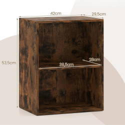 Etajera Costway CB11045CF (Brown) Thumb