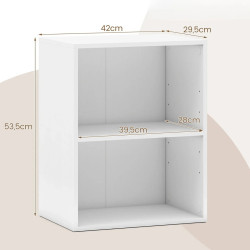 Etajera Costway CB11045WH (White) Thumb
