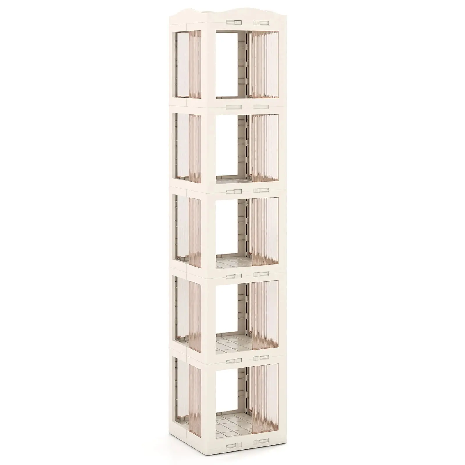 Etajera Costway CB11098WH (White) - 2