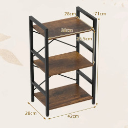 Etajera Costway CB11114CF (Brown) Thumb