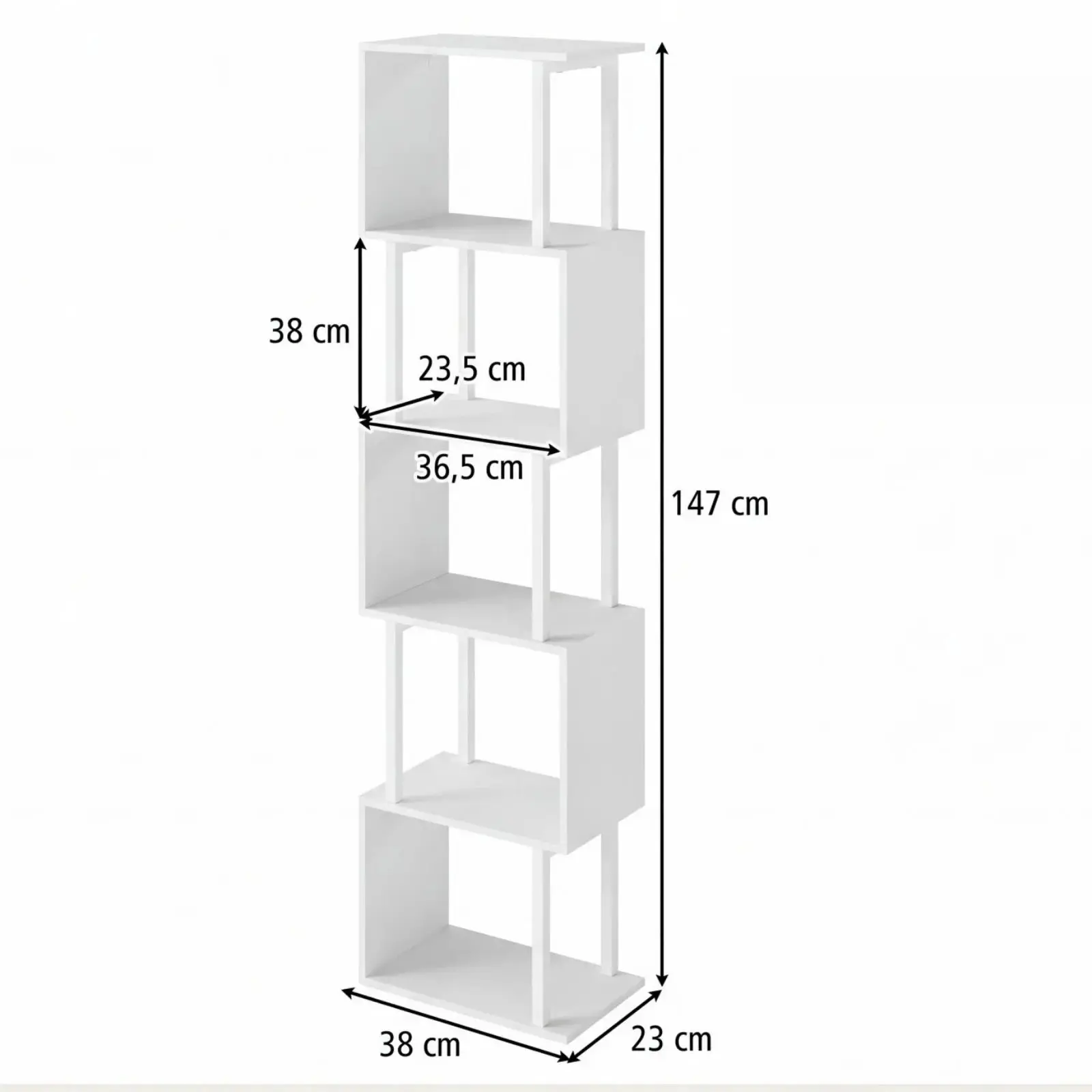 Etajera Costway CB11189WH (White) - 3