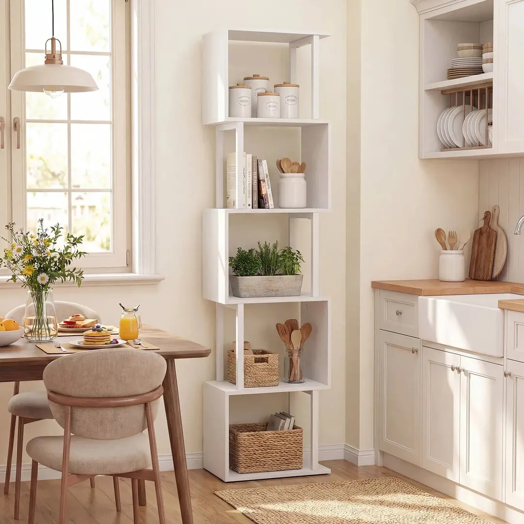 Etajera Costway CB11189WH (White)