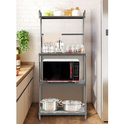 Стеллаж Costway HW57754GR (Grey) Thumb