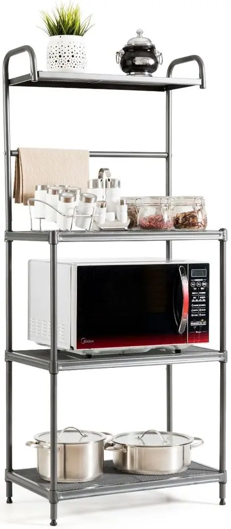 Стеллаж Costway HW57754GR (Grey)