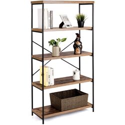 Etajera Costway HW59370CF (Brown) Thumb