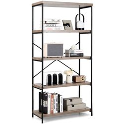 Etajera Costway HW59370GR (Grey) Thumb