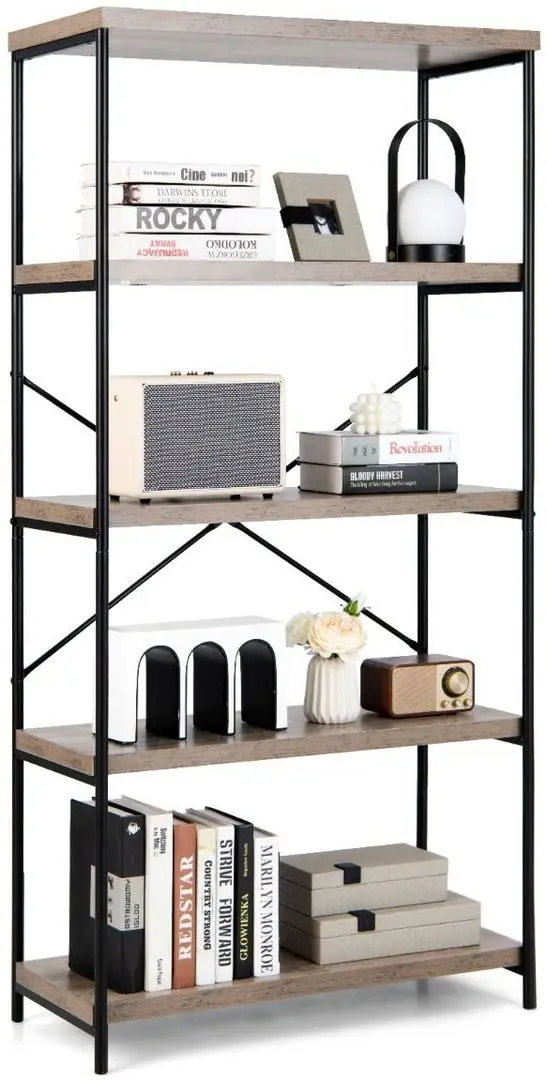 Etajera Costway HW59370GR (Grey)