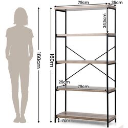 Etajera Costway HW59370GR (Grey) Thumb
