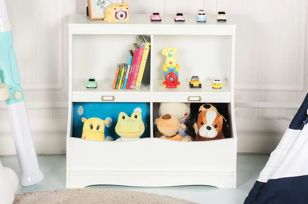 Etajera Costway HW63982WH (White)