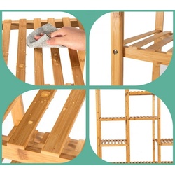 Стеллаж Costway HZ10005 (Bamboo) Thumb