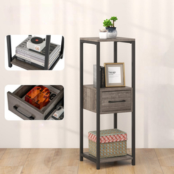 Etajera Costway HZ10213GR (Grey/Black) Thumb