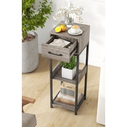 Etajera Costway HZ10214GR (Grey/Black) Thumb