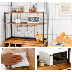 Etajera Costway JV10117CF (Rustic Brown) Thumb