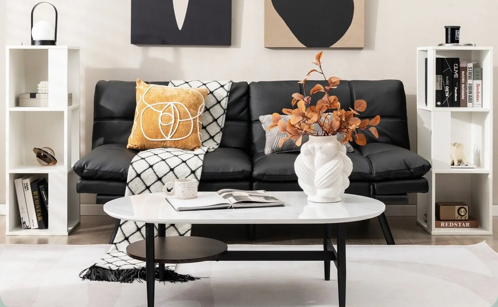 Etajera Costway JV10699WH-2 (White)