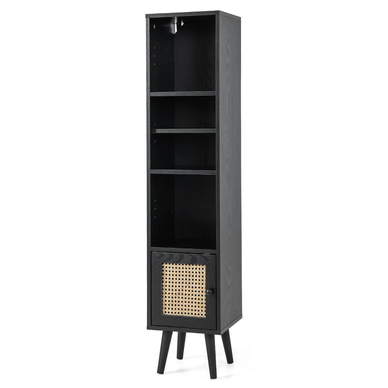 Стеллаж Costway JV10828DK (Black) - 2