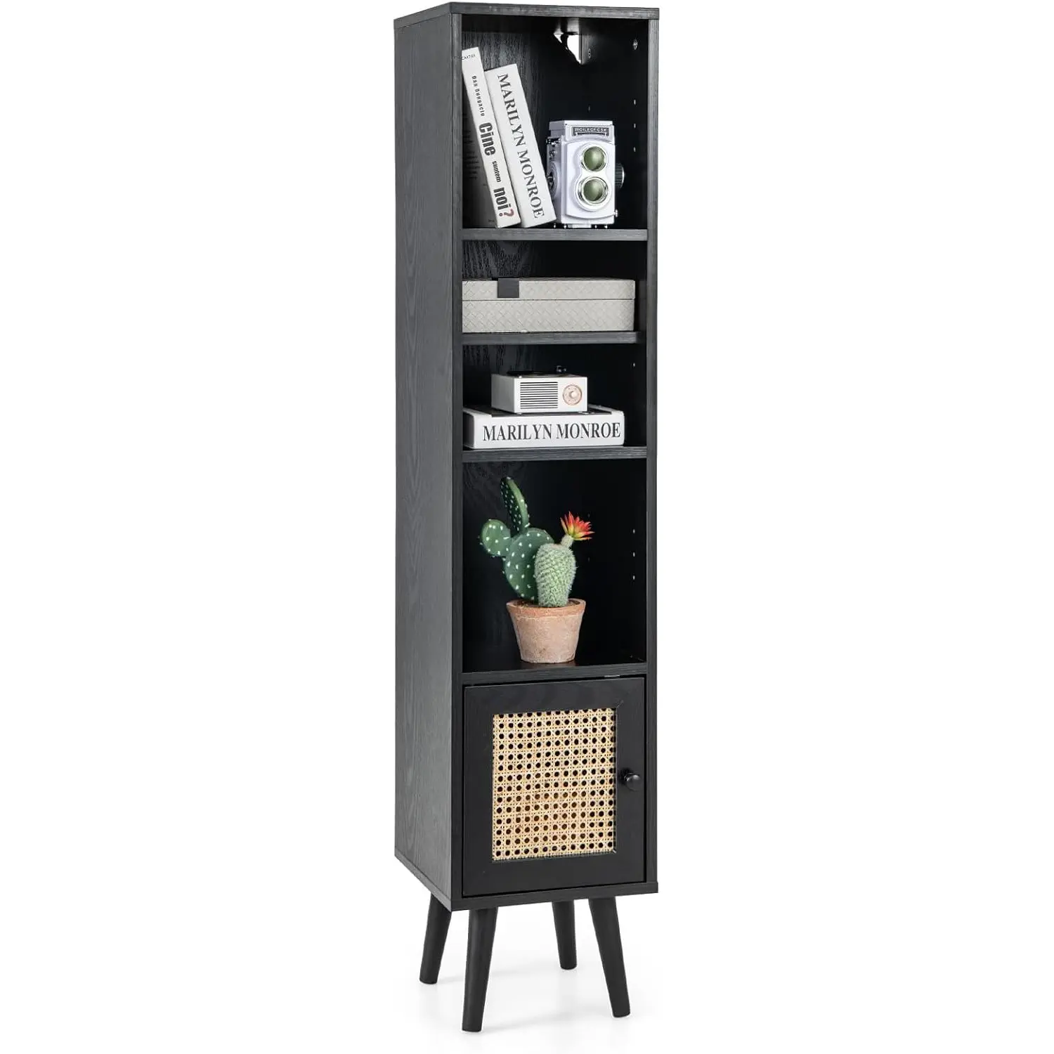 Стеллаж Costway JV10828DK (Black) - 3