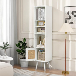 Стеллаж Costway JV10828WH (White)