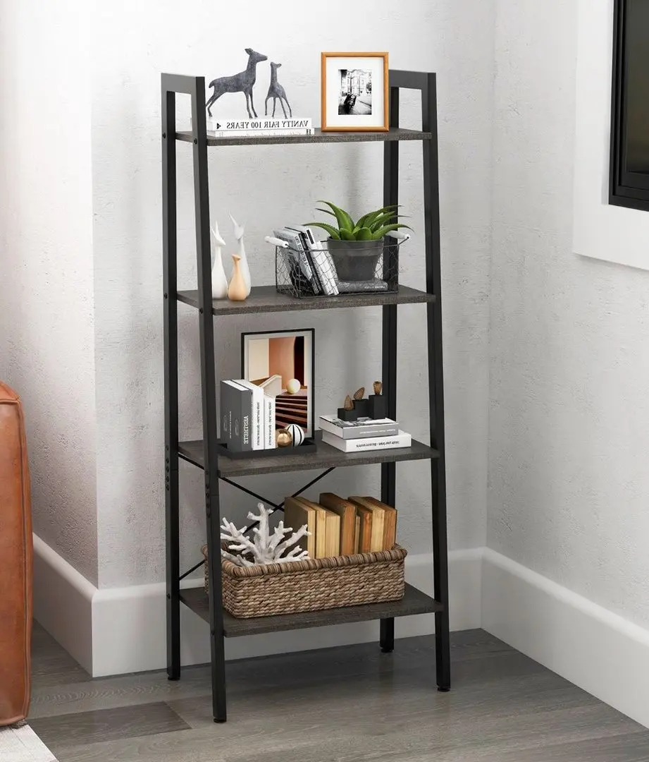 Etajera Costway JV10964HS (Dark Brown)