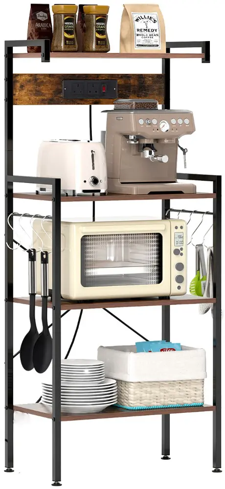 Etajera Costway JV11209DE-CF (Brown)