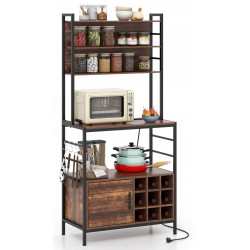 Etajera Costway JV11553DE-CF+ (Brown) Thumb