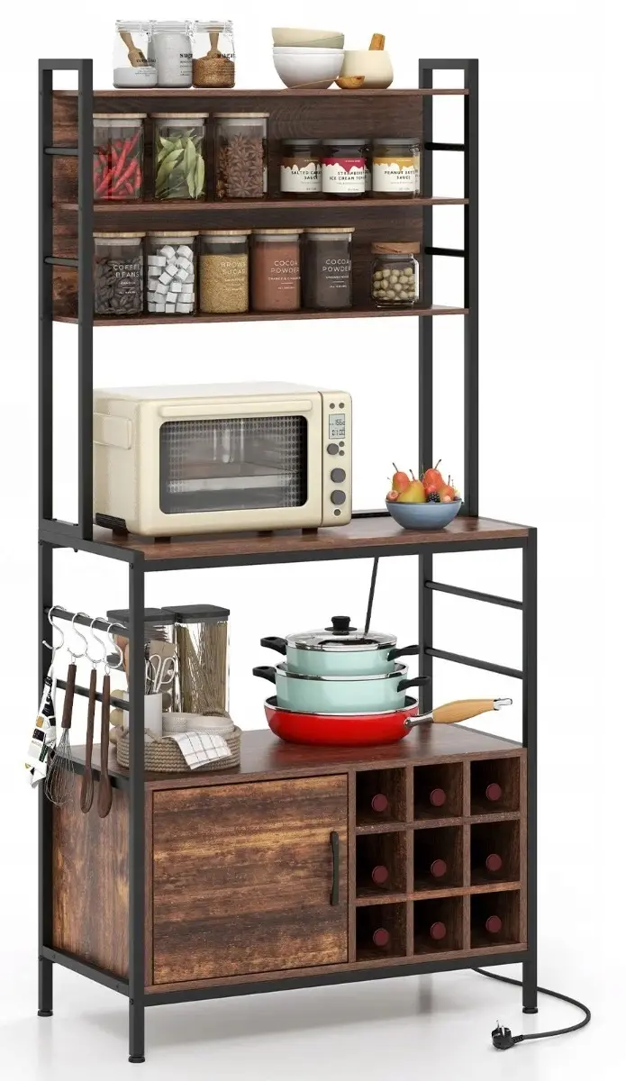 Etajera Costway JV11553DE-CF+ (Brown)