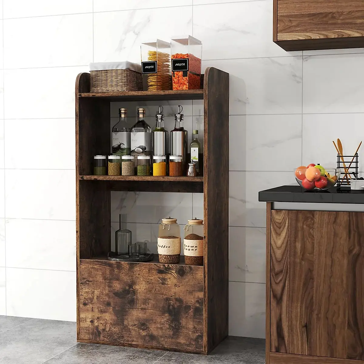 Etajera Costway JV11625CF (Brown)