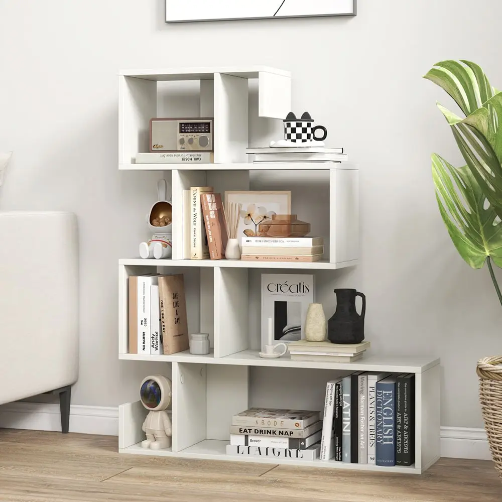 Стеллаж Costway JV11627WH (White)