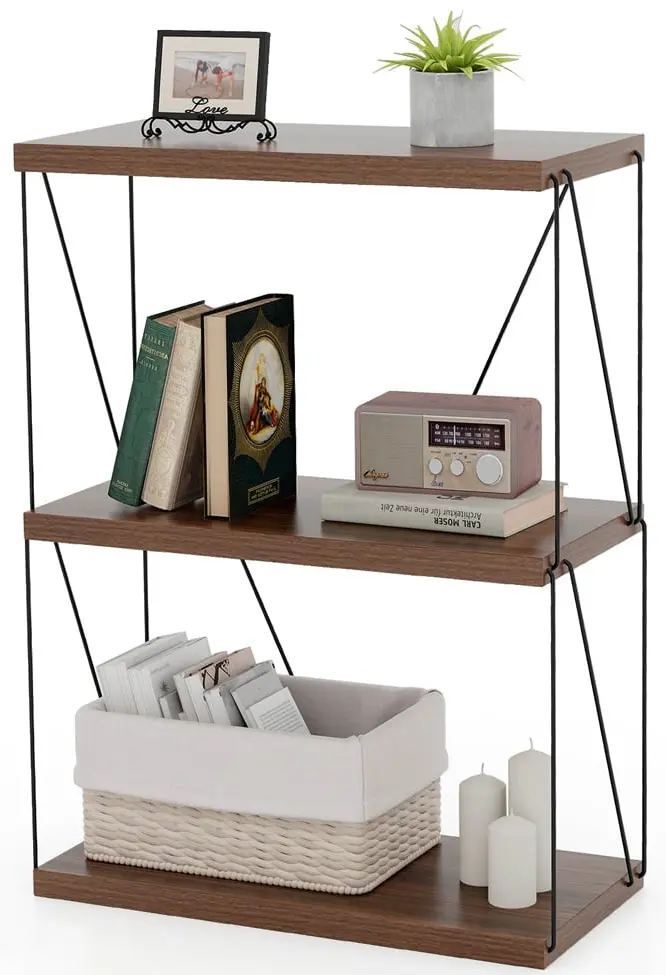 Etajera Costway JV11641WN (Brown)