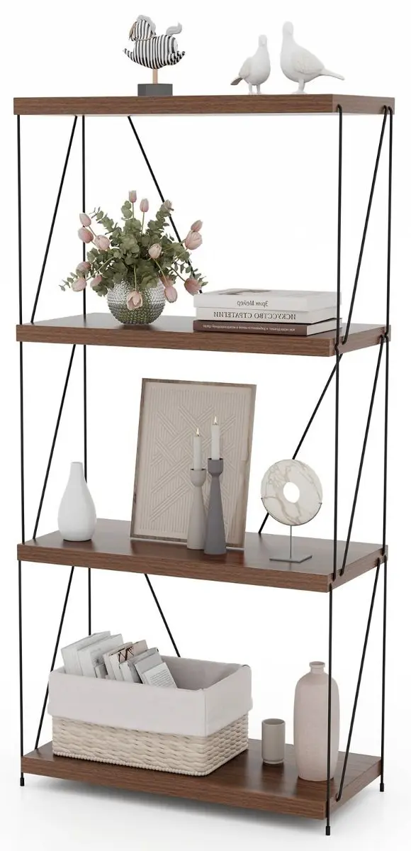 Etajera Costway JV11643WN (Brown)