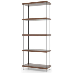 Стеллаж Costway JV11645WN (Walnut) Thumb