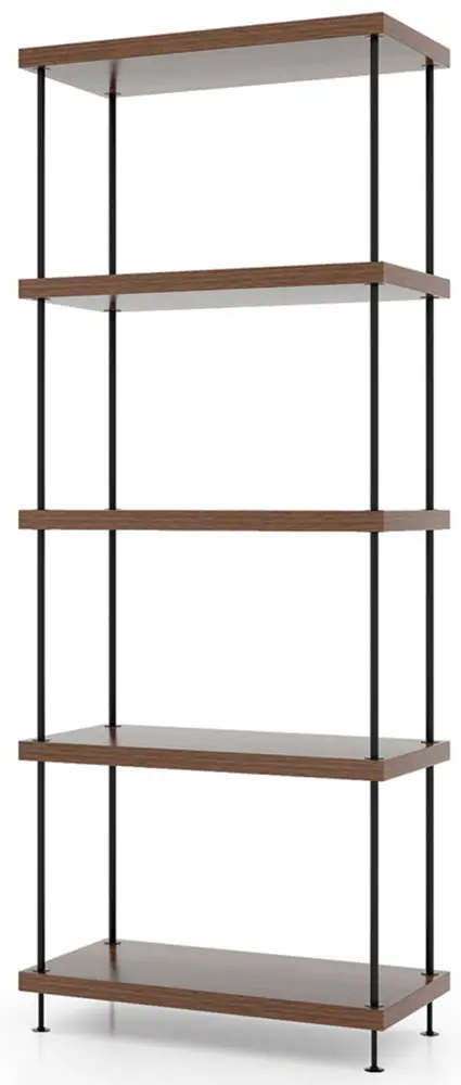 Стеллаж Costway JV11645WN (Walnut)