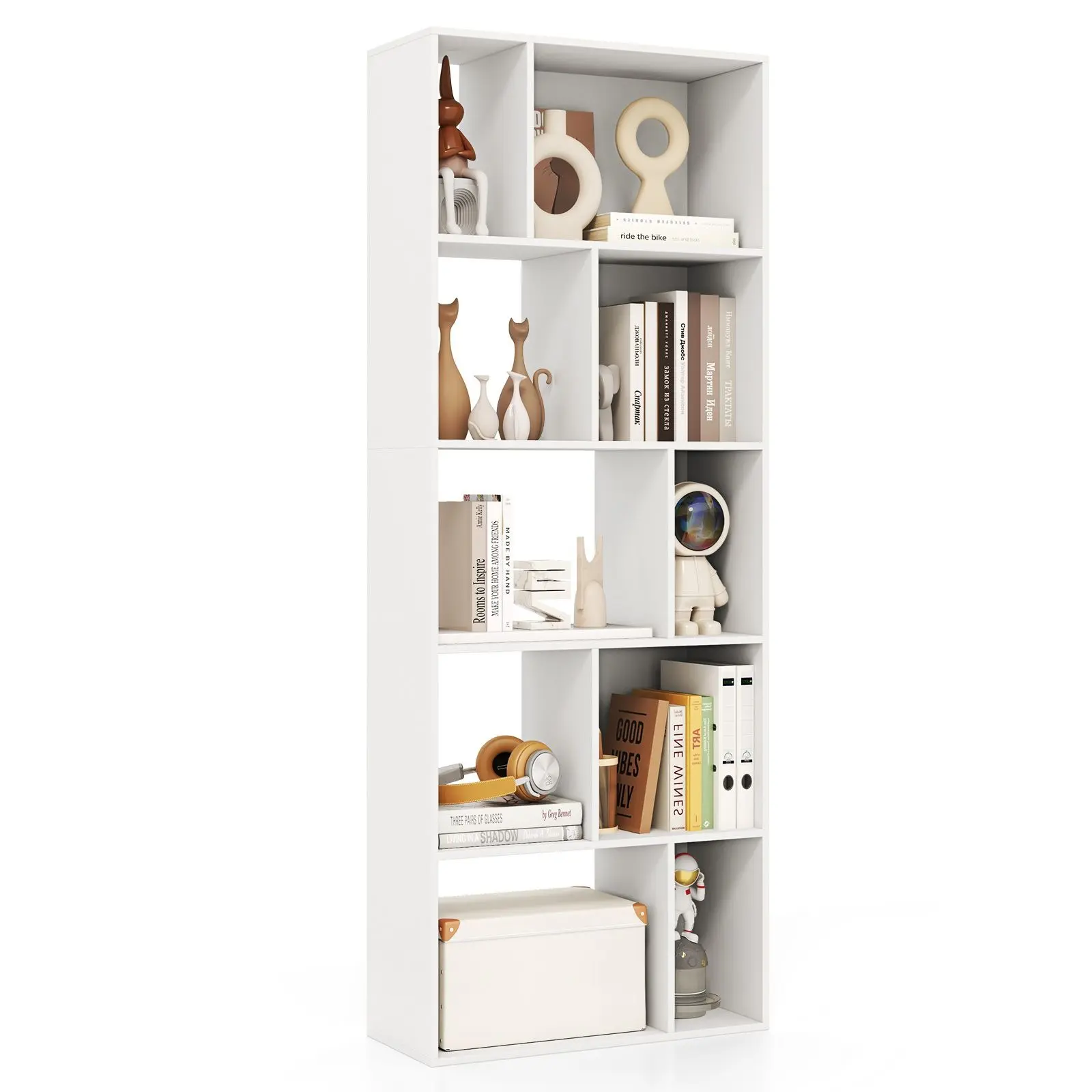 Etajera Costway JV11917WH (White)