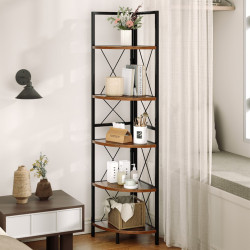 Etajera Costway JV12001CF (Brown/Grey Oak) Thumb