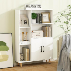 Стеллаж Costway JV12109WH (White) Thumb