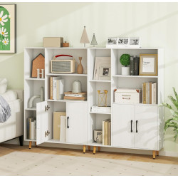 Стеллаж Costway JV12109WH (White) Thumb