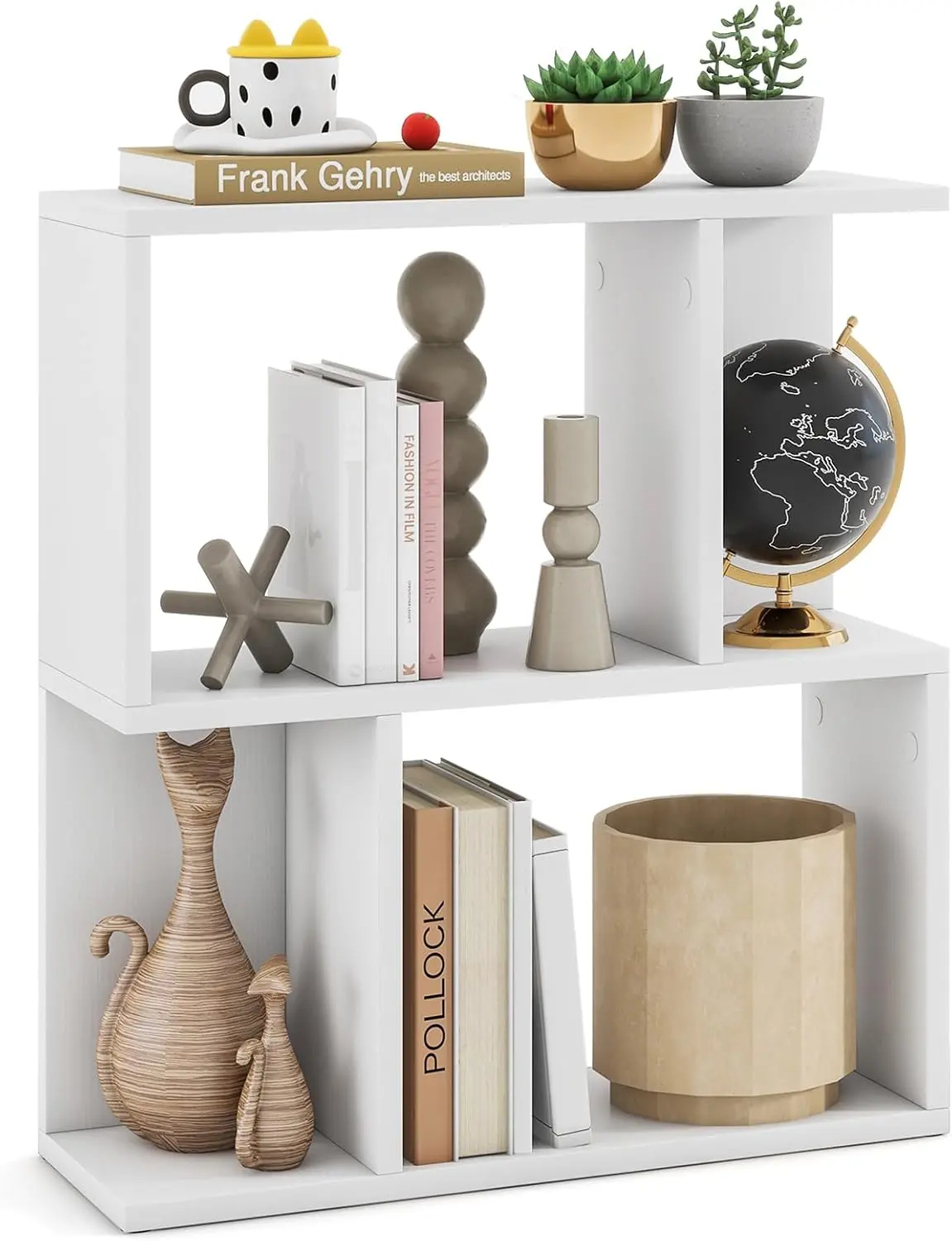 Стеллаж Costway JV12370WH (White)