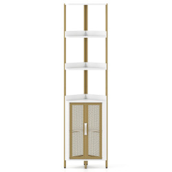 Etajera Costway JV12611WH (White/Gold) Thumb